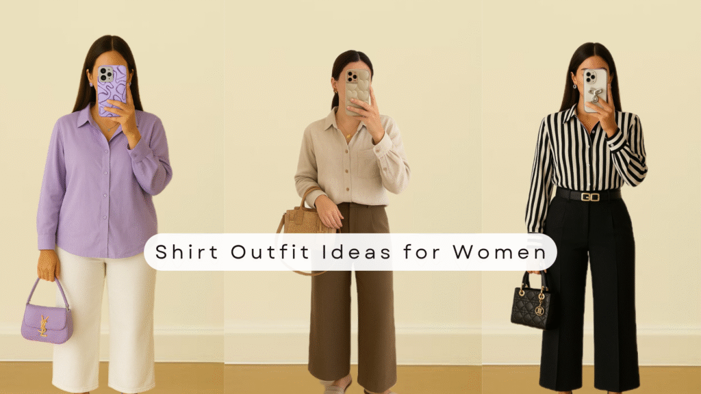 Shirt Outfit Ideas for Women